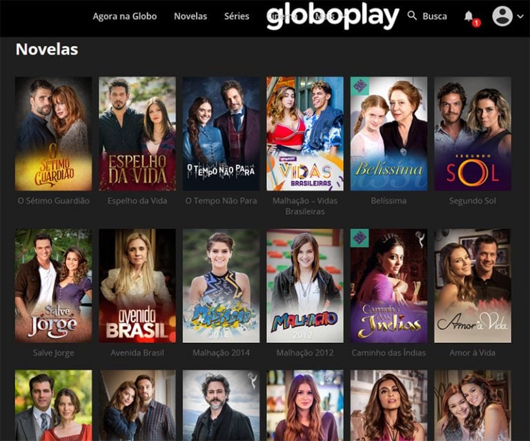 Perdeu as suas novelas favoritas Assista à Globo a partir de qualquer lugar